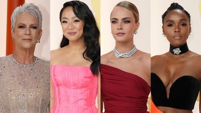 Oscars 2023's sparkles, shoulder pads and a carpet colour choice that bucks tradition