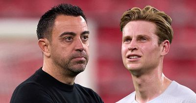 Frenkie de Jong statement made by Xavi after private chat on Man Utd transfer emerges