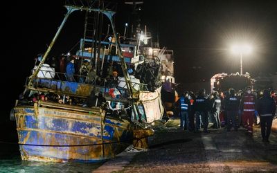 Dozens missing in Mediterranean after boat capsizes