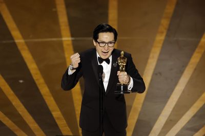 Ke Huy Quan wins Oscar for best supporting actor for 'Everything Everywhere'