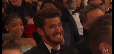 Andrew Garfield’s reaction to Jimmy Kimmel Oscars monologue became an instant meme