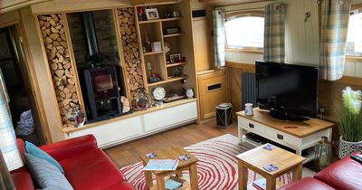 Couple enjoy mortgage-free life after selling up and moving into luxury river boat on Thames