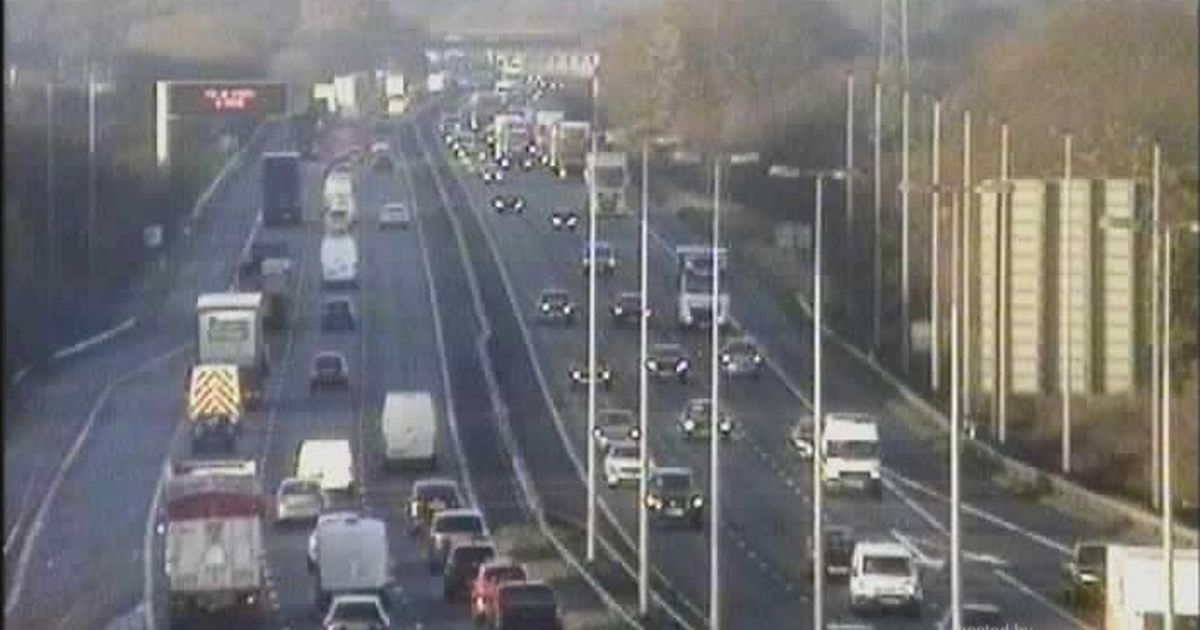 M6 M57 And M62 Motorway Closures Starting March 13 motorists-asked-to-seek-alternative-routes-after-two-lanes-of-traffic