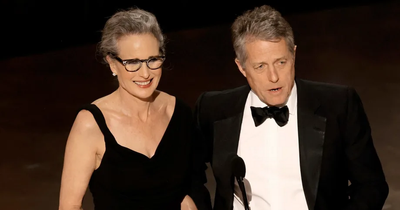 Oscars 2023: Hugh Grant reunites with Andie MacDowell after ‘awkward’ arrivals interview