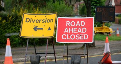 A full list of all of the road closures and roadworks across the North East this week