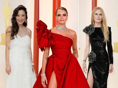 The best and boldest ‘champagne’ carpet looks at the 2023 Oscars