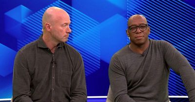 Alan Shearer claims Arsenal goal should not have stood as Ian Wright makes "weak" dig