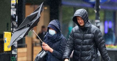 Monday's hourly forecast for Glasgow as city hit with downpour