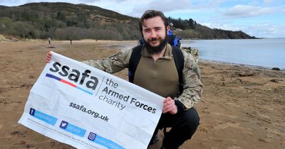 Former Dalbeattie soldier continues fundraising challenge - on his birthday