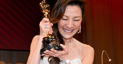 Michelle Yeoh becomes first Asian best actress winner at the Oscars for Everything Everywhere All at Once