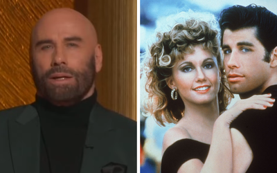John Travolta’s tearful tribute to Grease co-star Olivia Newton-John