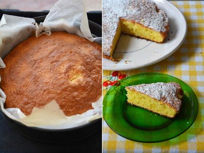 Rachel Roddy’s recipe for torta del paradiso, or paradise cake