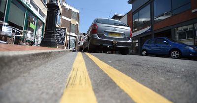 Parking on faded yellow lines and will drivers will get a fine - what the police say