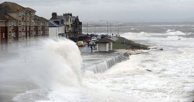 Flood warning issued for Ayrshire coastal towns as fresh snow alert announced