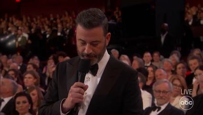 Malala claps back at Jimmy Kimmel during her glitzy Oscars debut