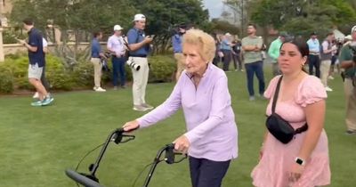 Heartwarming video of Scottie Scheffler's grandma watching his Players win goes viral