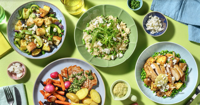 HelloFresh launches its Spring Greens menu