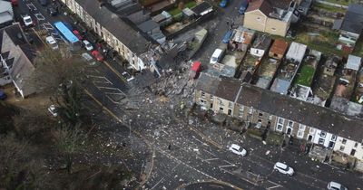 Huge 'gas explosion' flattens homes as major incident declared by police