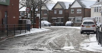 Met Office issues new 2-day weather warning for snow and ice across Nottinghamshire