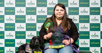 Crufts 2023: Assistance dog and devoted owner clinch coveted crossbreed crown