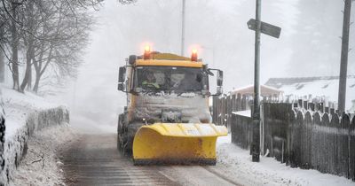 Yellow weather warning issued in Lanarkshire for snow and ice