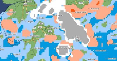 Met Office weather maps show what time Greater Manchester is expected to be hit by more snow tonight