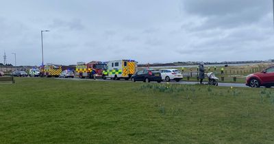 Emergency services race to incident at Ayrshire beach as crews spotted near Troon