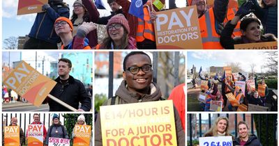 'We're not worth 26% less' - Junior doctors hit out a pay erosion on first day of NHS strike action