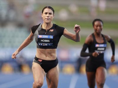 Kiwi Hobbs runs fastest women's 100 metres in Australia