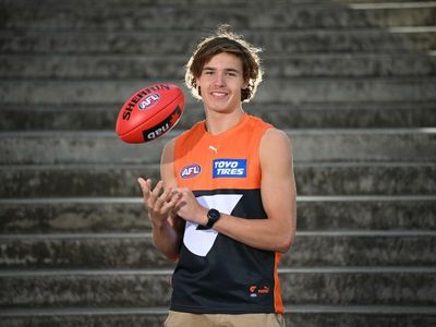 Giants' No.1 pick Cadman in hunt for early AFL debut