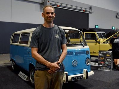 Classic cars get a second life at electric vehicle show