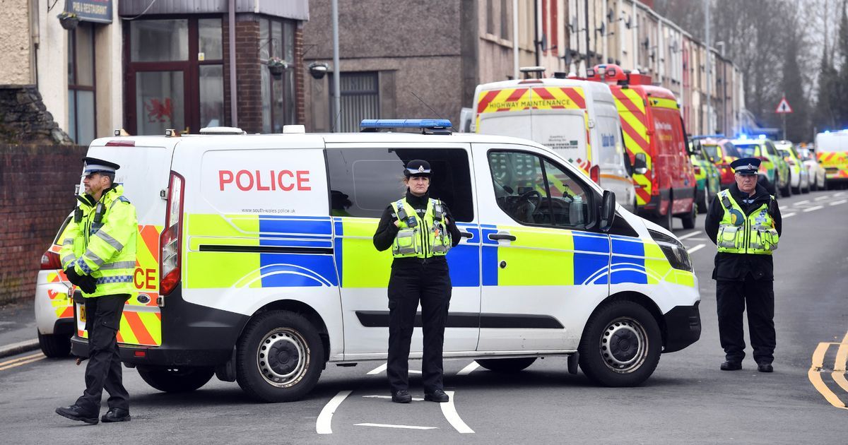 Swansea house explosion Video from scene shows…