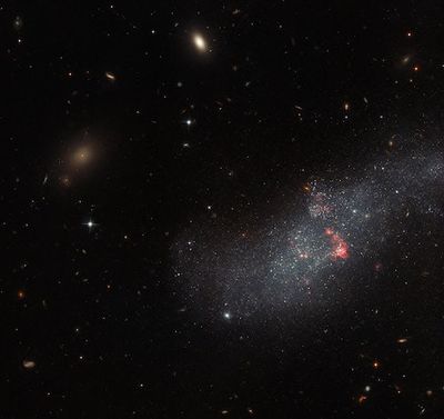 Look! New Hubble Image Captures a Muddled Mess of a Galaxy