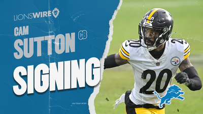 Lions to sign free agent CB Cam Sutton to a 3-year contract