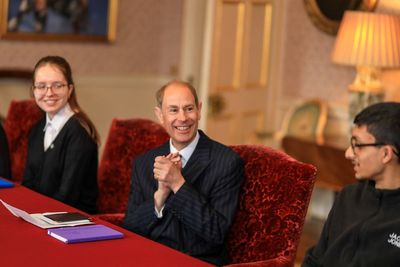 Prince meets award participants for first time since becoming Duke of Edinburgh