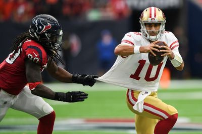 Report: Texans, Raiders expected to pursue 49ers QB Jimmy Garoppolo — Las Vegas lands Jimmy G