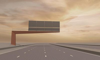 English motorway gantries get new, more secure design