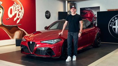 F1 Driver Valtteri Bottas Takes Delivery Of Rare Alfa Romeo Giulia GTAm