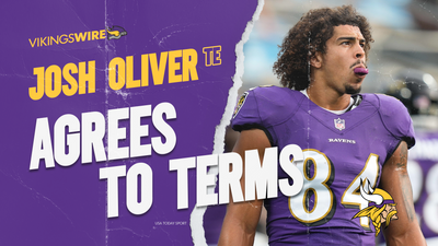 Vikings make first move, agree to terms with TE Josh Oliver