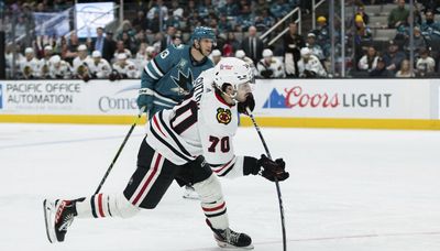 Cole Guttman’s excellent first Blackhawks season cut short by shoulder surgery