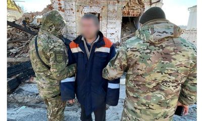 Russian soldier who hid from Ukrainian forces for six months arrested