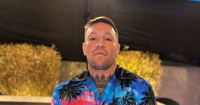 Conor McGregor shows off 'dad shirt' as he plugs own brand stout