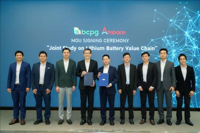 BCPG unveils battery production tie-up
