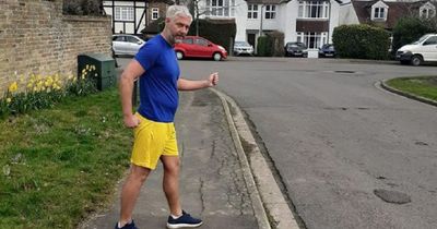 Man to walk London Marathon backwards in support of Ukraine