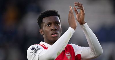 Eddie Nketiah provides fresh injury update ahead of Arsenal's Europa League clash vs Sporting