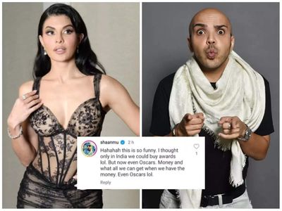 Jacqueline Fernandez' makeup artist Shaan Muttathil alleges historic 'Naatu Naatu' Oscar win was bought: Thought only in India we could buy awards, gets slammed by netizens who call him 'jealous'