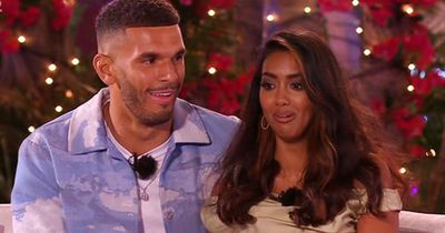 Love Island host Maya Jama gives Kai a row live on the show after brutal Olivia dig