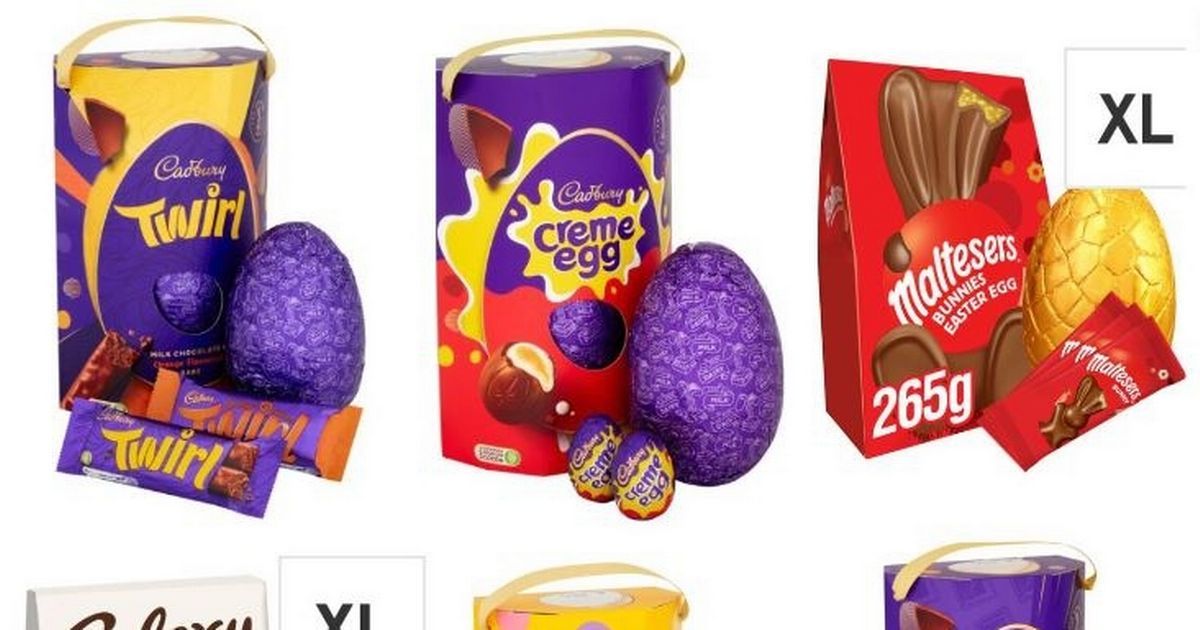 Supermarket reduces XL Easter eggs to cheapest price…