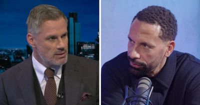 Rio Ferdinand asks Liverpool fans to stop tweeting him as Jamie Carragher responds to 'small club' comments