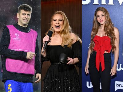 Adele says Gerard Pique is in ‘trouble’ after Shakira’s Jimmy Fallon performance